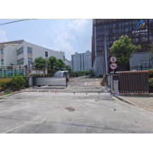 Factory Security Gate Strong Visual Impact Retractable Gate